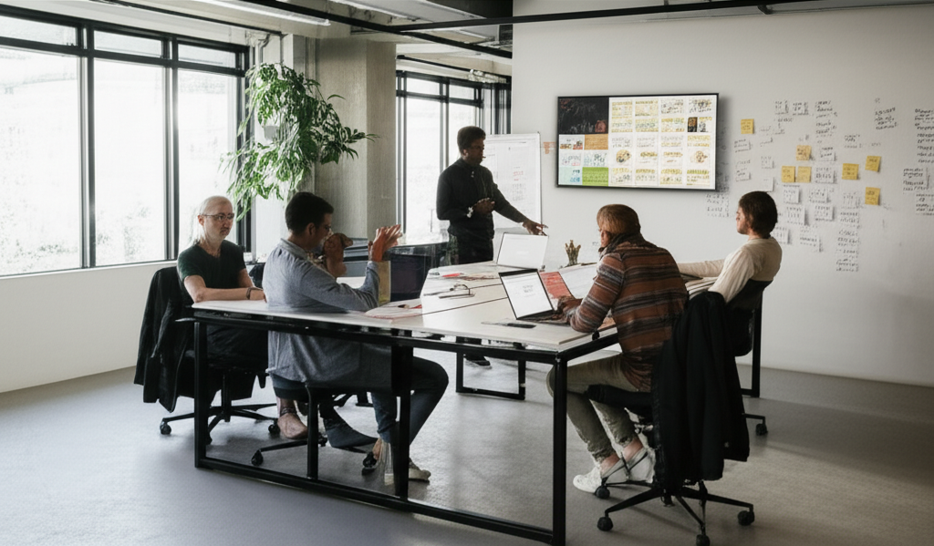 Synapse collaboration platform interface